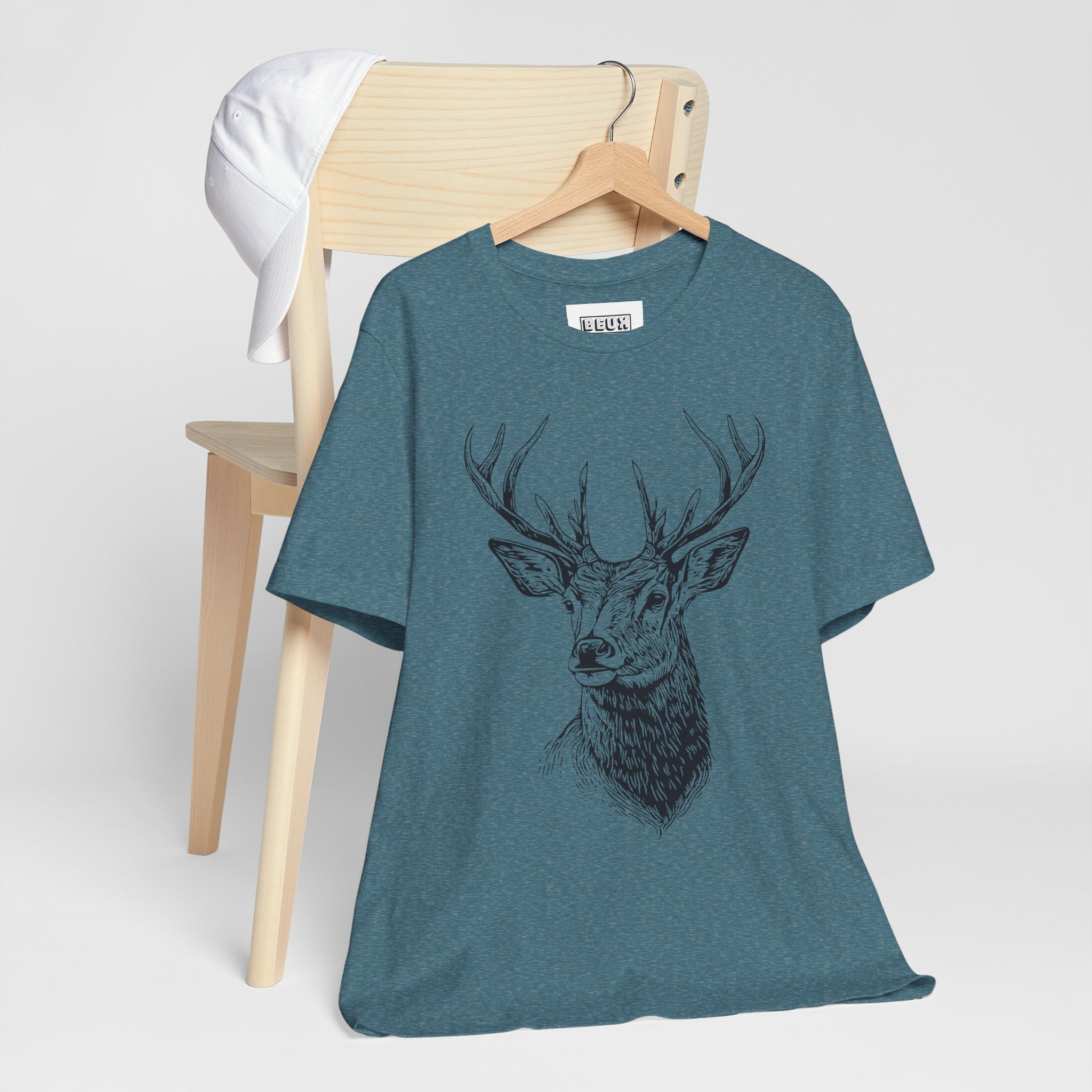 Yosemite Mule Deer Retro Tee | Vintage Wilderness Adventure Shirt