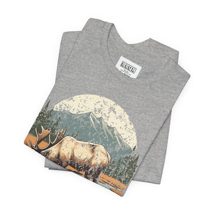 Grand Teton National Park Retro Tee | Vintage Wyoming Adventure Shirt