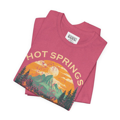 Hot Springs National Park Retro Tee | Vintage Arkansas Adventure Shirt