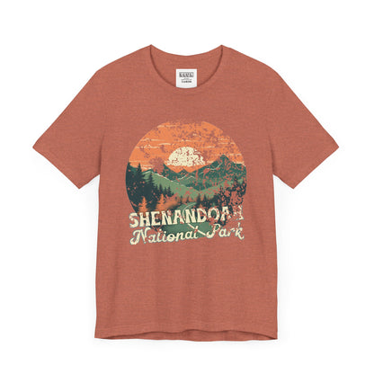 Shenandoah National Park Retro Tee | Vintage Blue Ridge Mountain Shirt