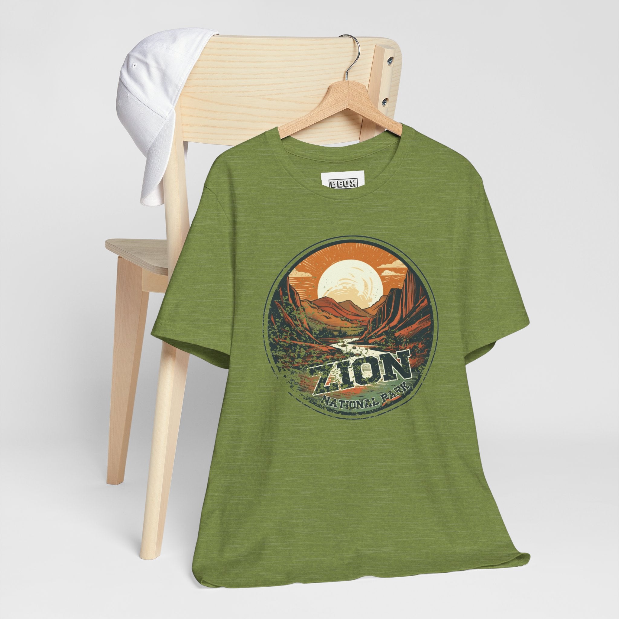 Zion National Park Retro Tee | Vintage Utah Adventure Shirt