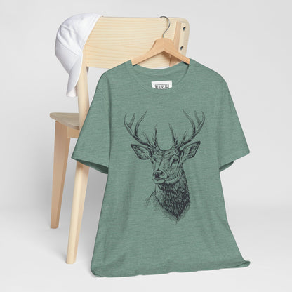 Yosemite Mule Deer Retro Tee | Vintage Wilderness Adventure Shirt