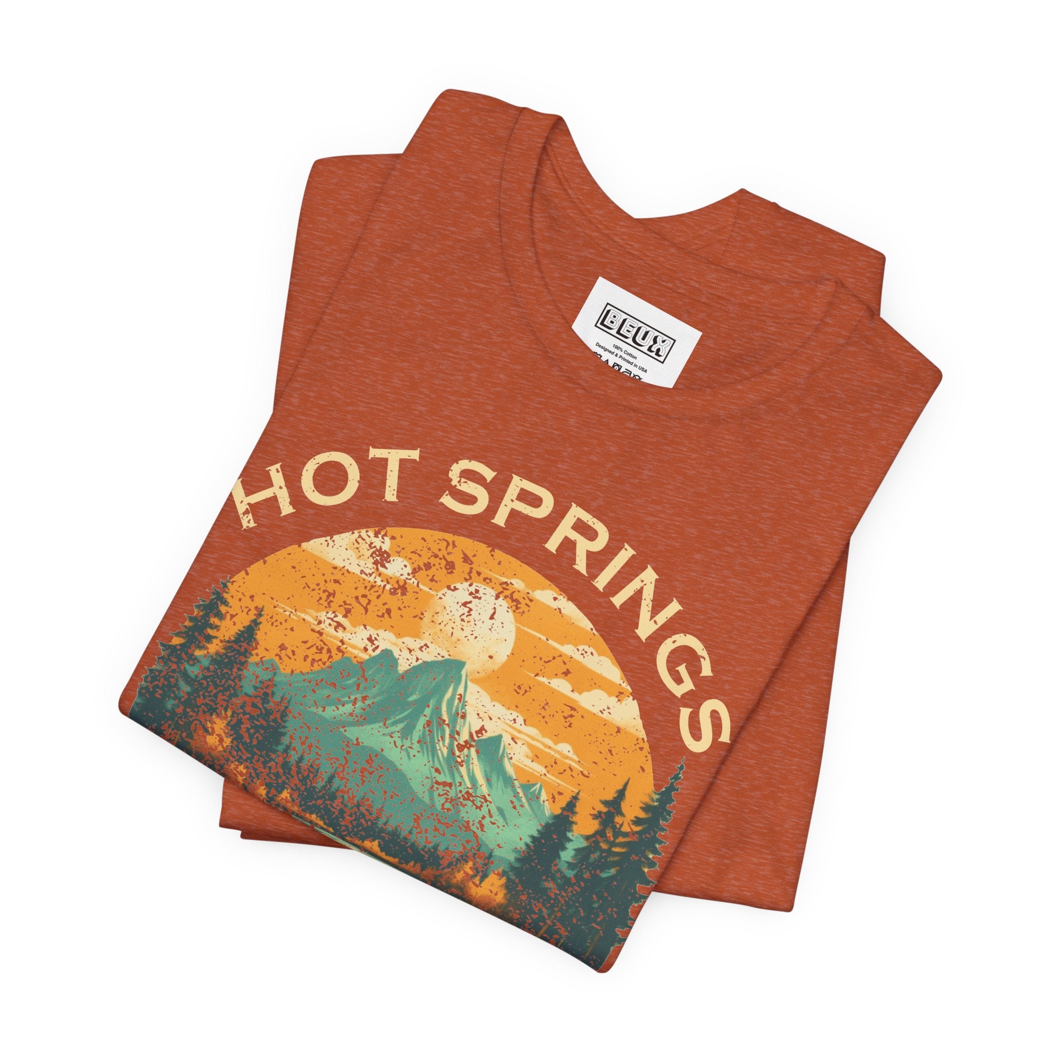 Hot Springs National Park Retro Tee | Vintage Arkansas Adventure Shirt