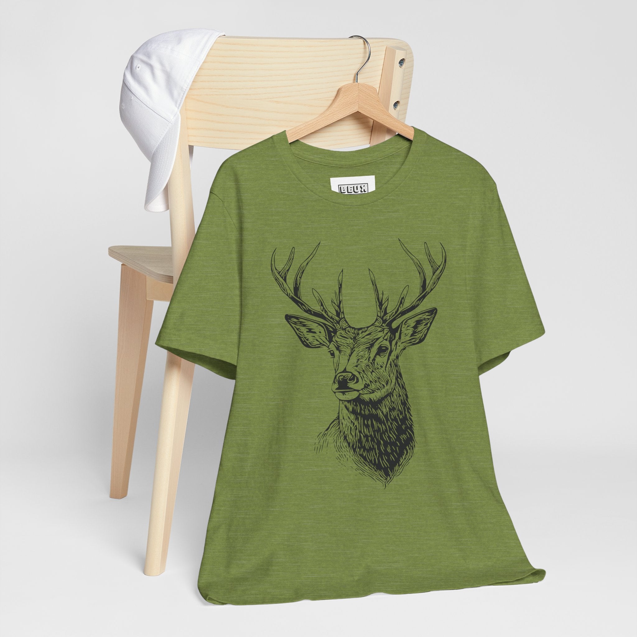Yosemite Mule Deer Retro Tee | Vintage Wilderness Adventure Shirt