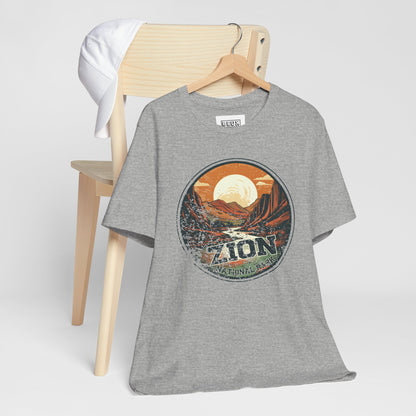 Zion National Park Retro Tee | Vintage Utah Adventure Shirt