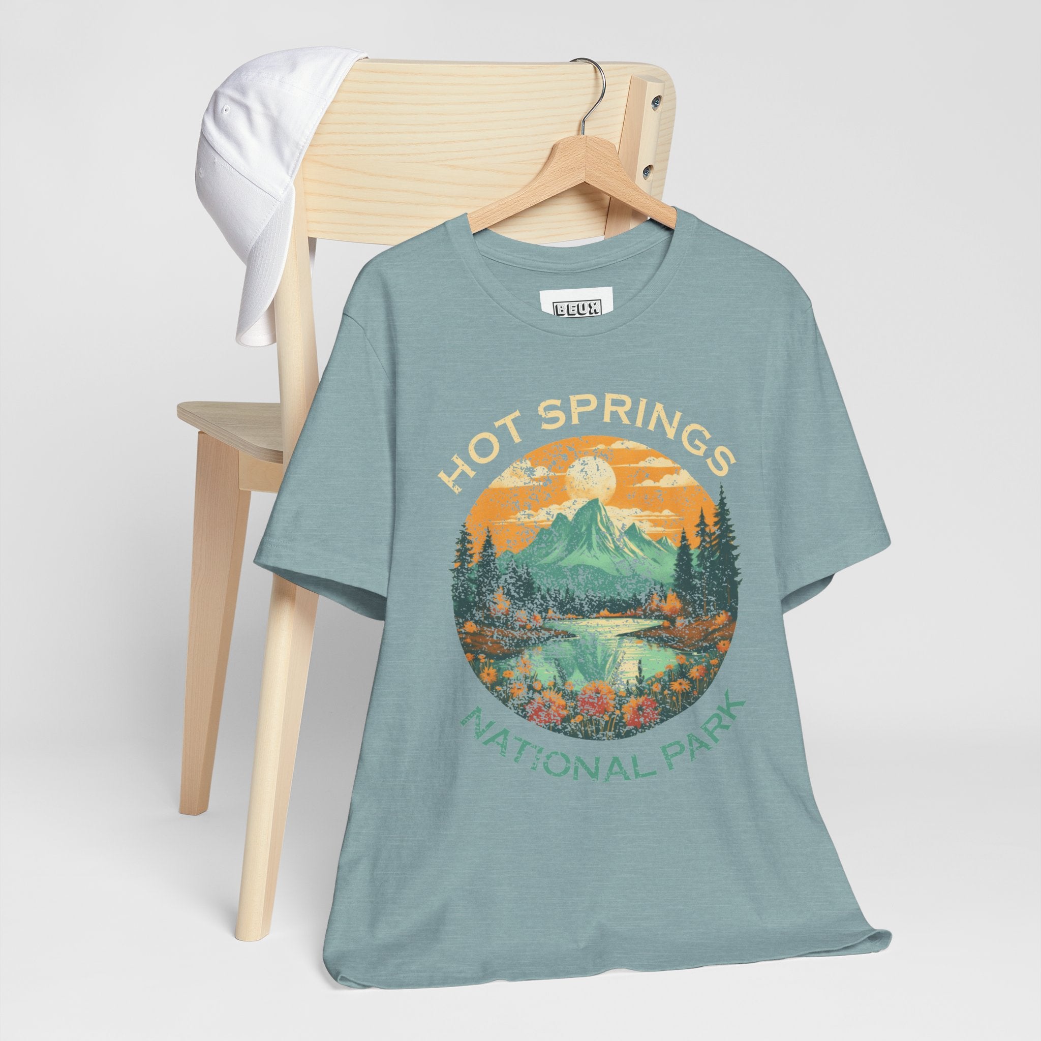 Hot Springs National Park Retro Tee | Vintage Arkansas Adventure Shirt