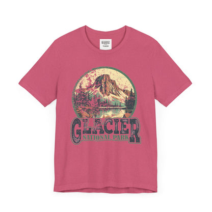 Glacier National Park Retro Tee | Vintage Montana Nature Shirt