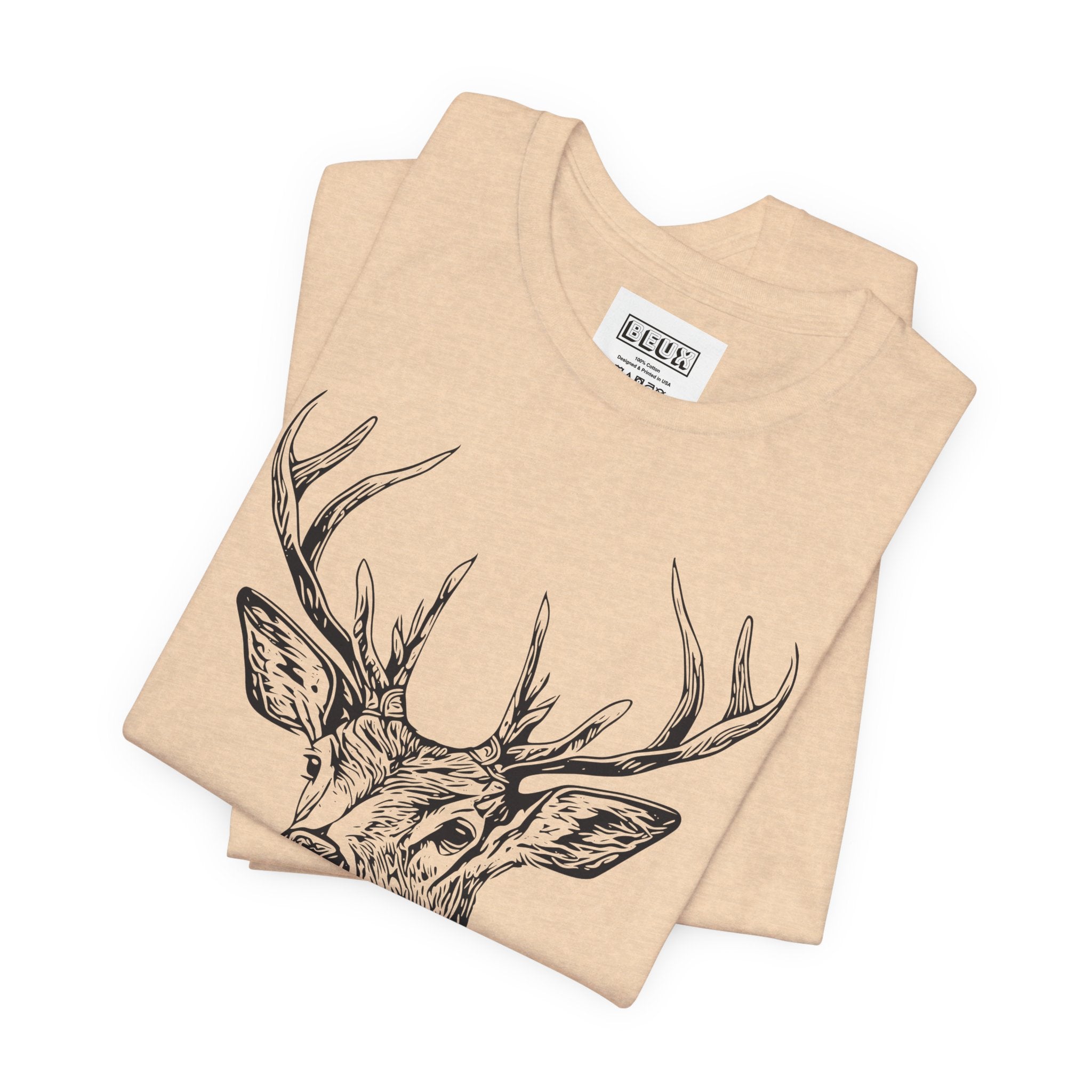 Yosemite Mule Deer Retro Tee | Vintage Wilderness Adventure Shirt