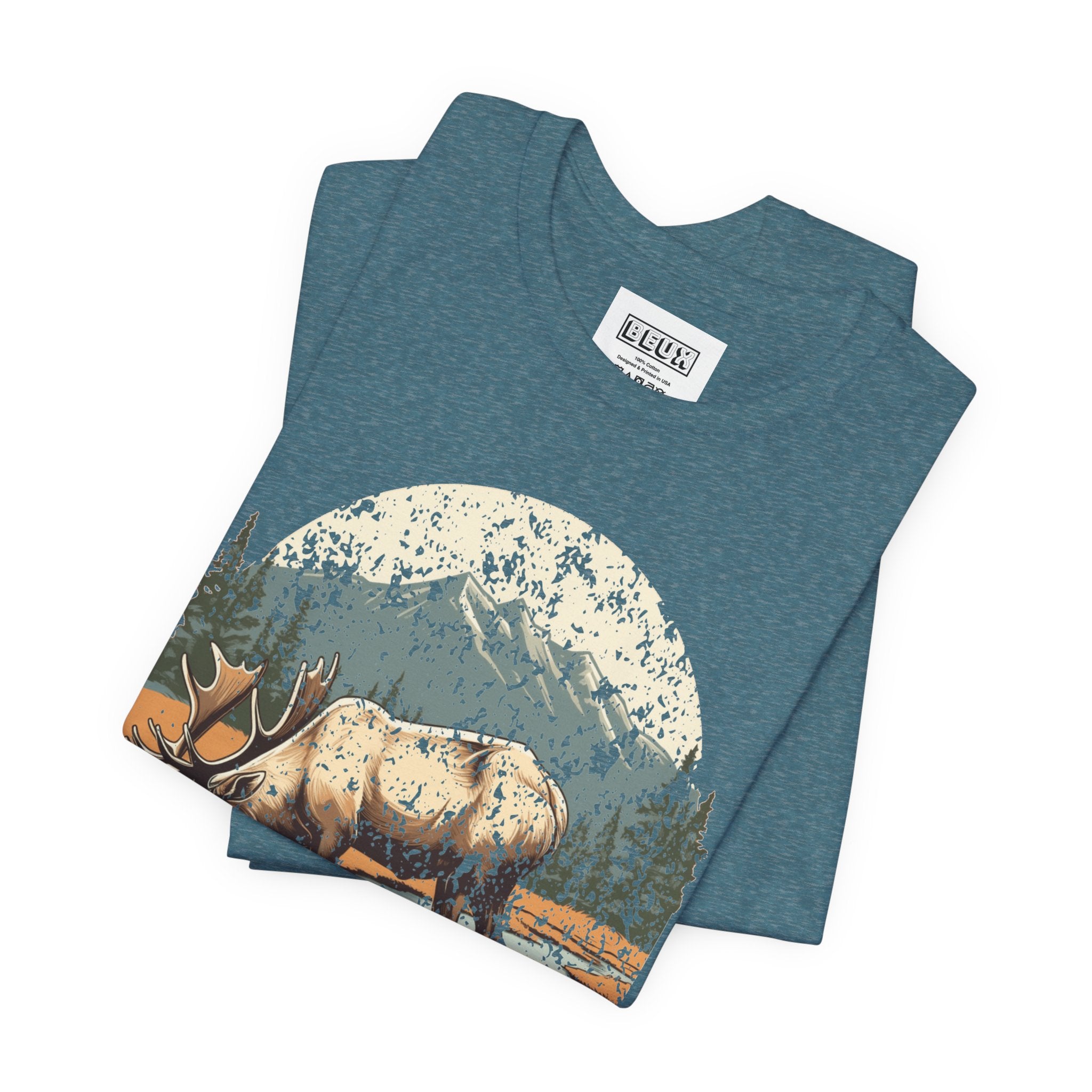 Grand Teton National Park Retro Tee | Vintage Wyoming Adventure Shirt