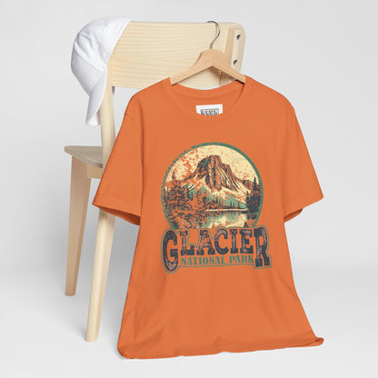 Glacier National Park Retro Tee | Vintage Montana Nature Shirt