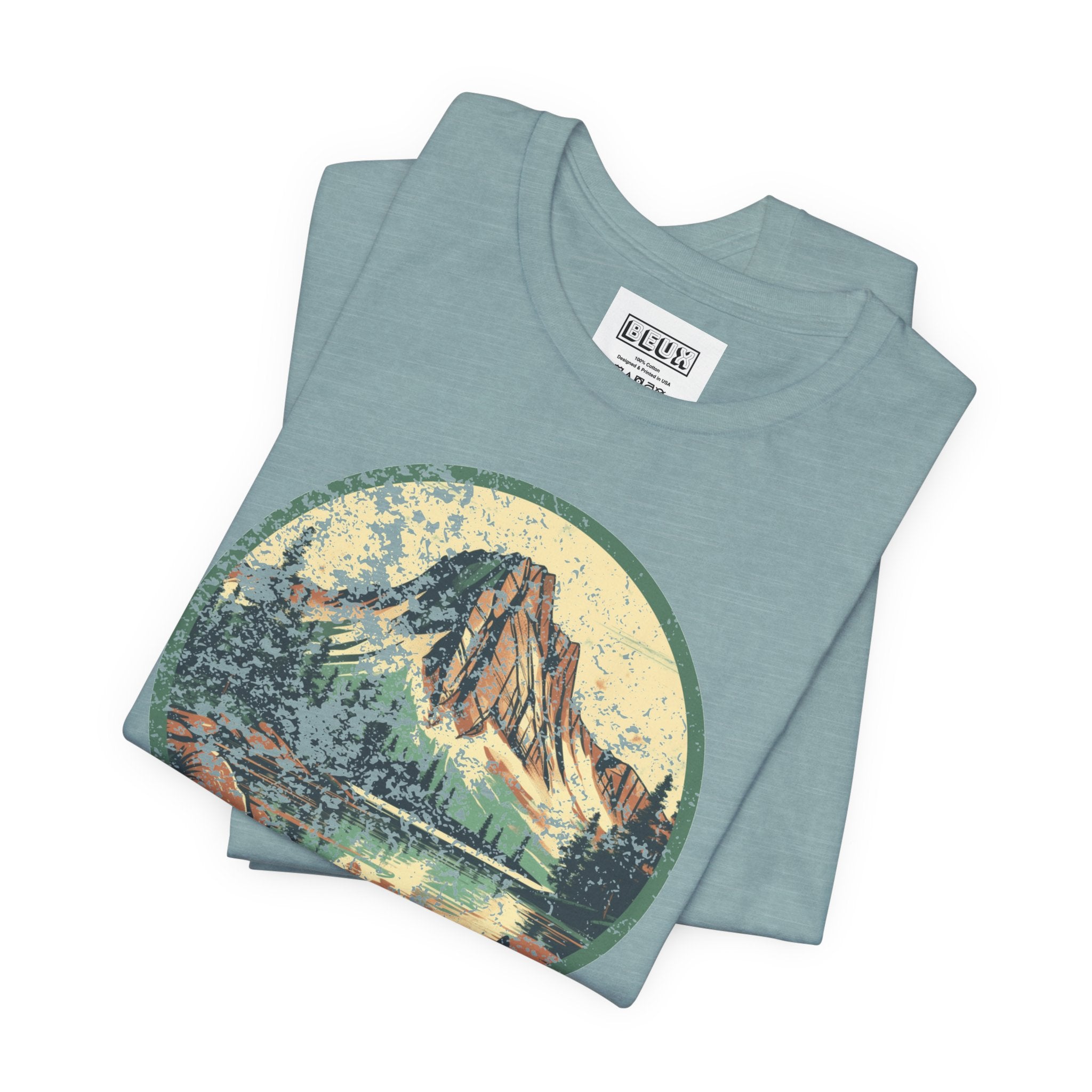 Glacier National Park Retro Tee | Vintage Montana Nature Shirt