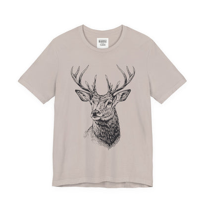 Yosemite Mule Deer Retro Tee | Vintage Wilderness Adventure Shirt