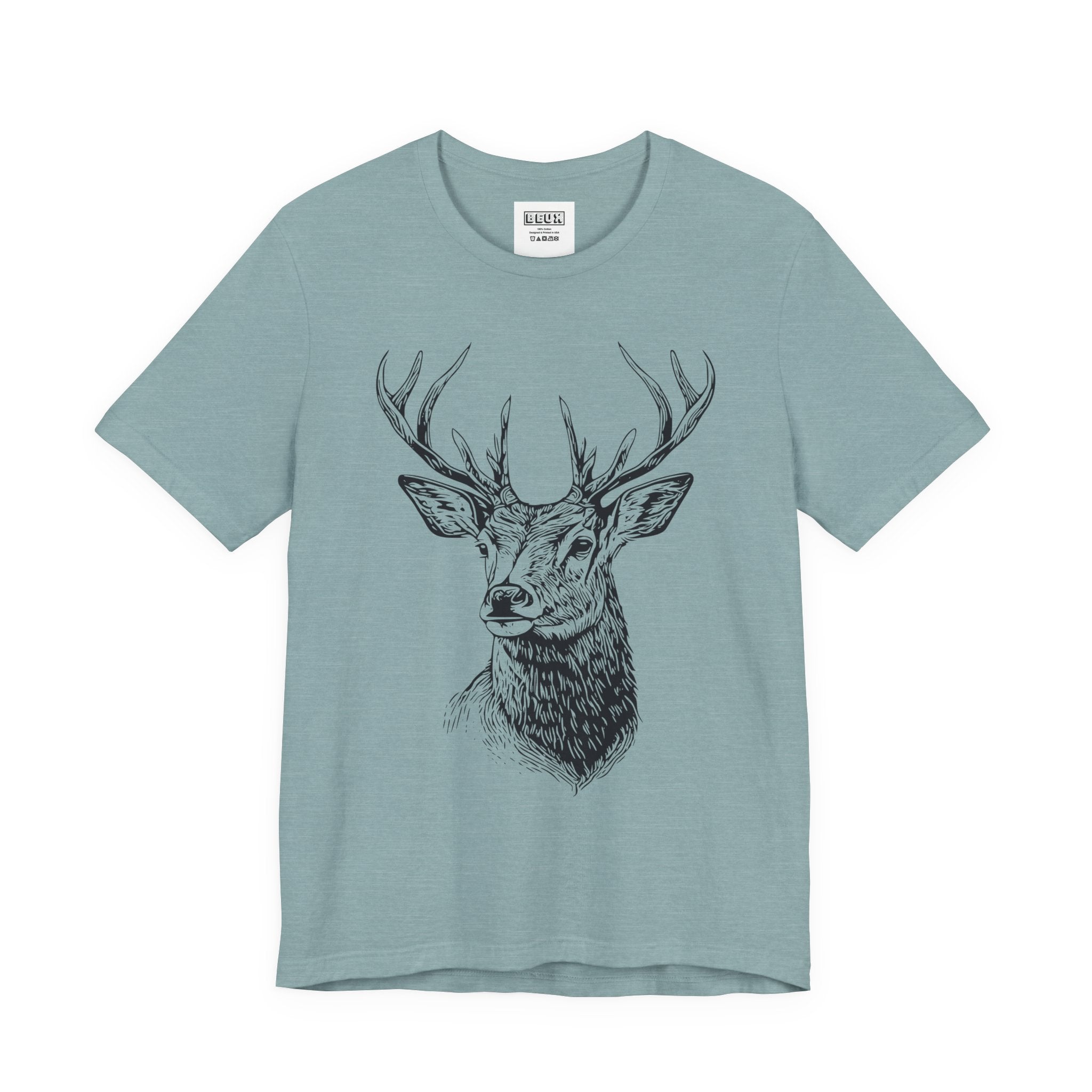 Yosemite Mule Deer Retro Tee | Vintage Wilderness Adventure Shirt