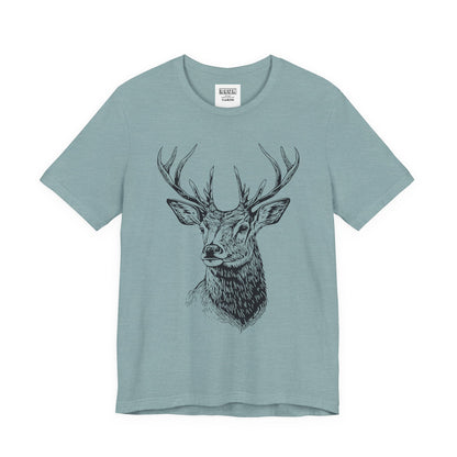 Yosemite Mule Deer Retro Tee | Vintage Wilderness Adventure Shirt