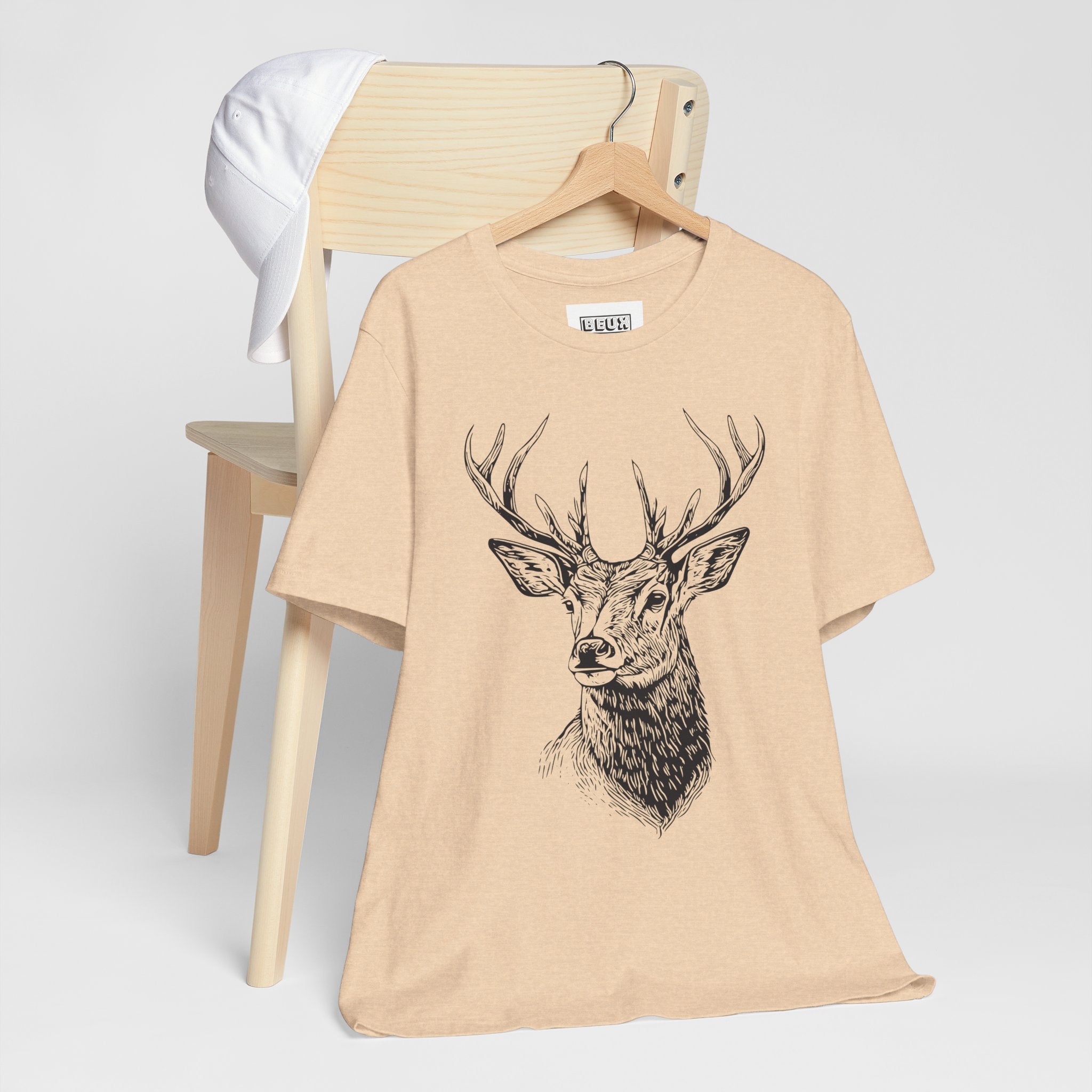 Yosemite Mule Deer Retro Tee | Vintage Wilderness Adventure Shirt
