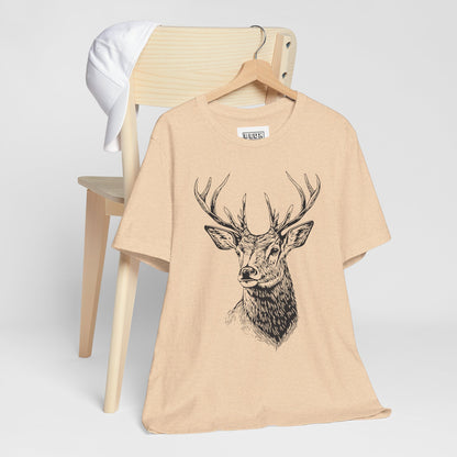 Yosemite Mule Deer Retro Tee | Vintage Wilderness Adventure Shirt