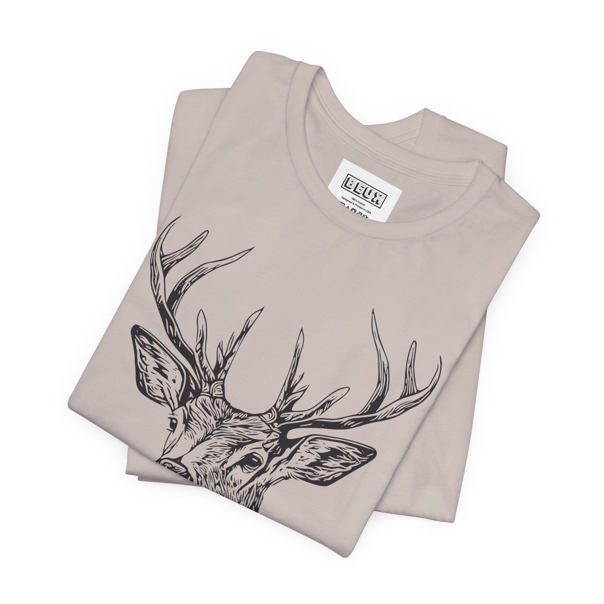Yosemite Mule Deer Retro Tee | Vintage Wilderness Adventure Shirt