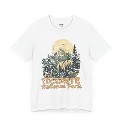 Yosemite National Park Retro Tee | Vintage Half Dome & Waterfalls Shirt