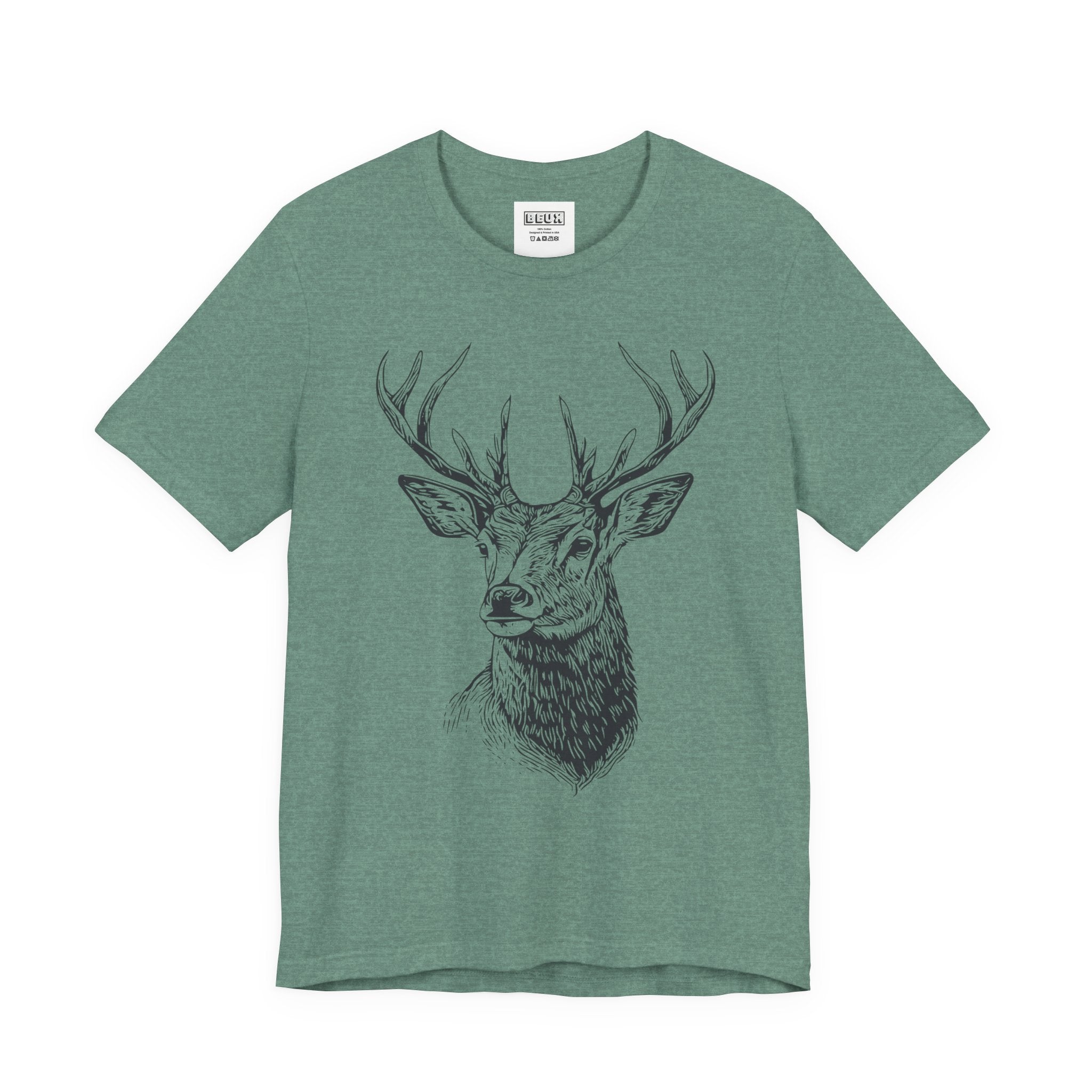 Yosemite Mule Deer Retro Tee | Vintage Wilderness Adventure Shirt