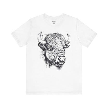 Yellowstone Bison Retro Tee | Vintage Wildlife Adventure Shirt