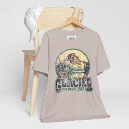 Glacier National Park Retro Tee | Vintage Montana Nature Shirt