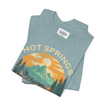 Hot Springs National Park Retro Tee | Vintage Arkansas Adventure Shirt