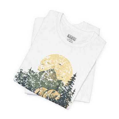 Yosemite National Park Retro Tee | Vintage Half Dome & Waterfalls Shirt