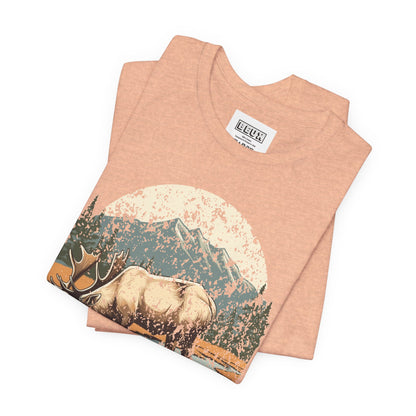 Grand Teton National Park Retro Tee | Vintage Wyoming Adventure Shirt