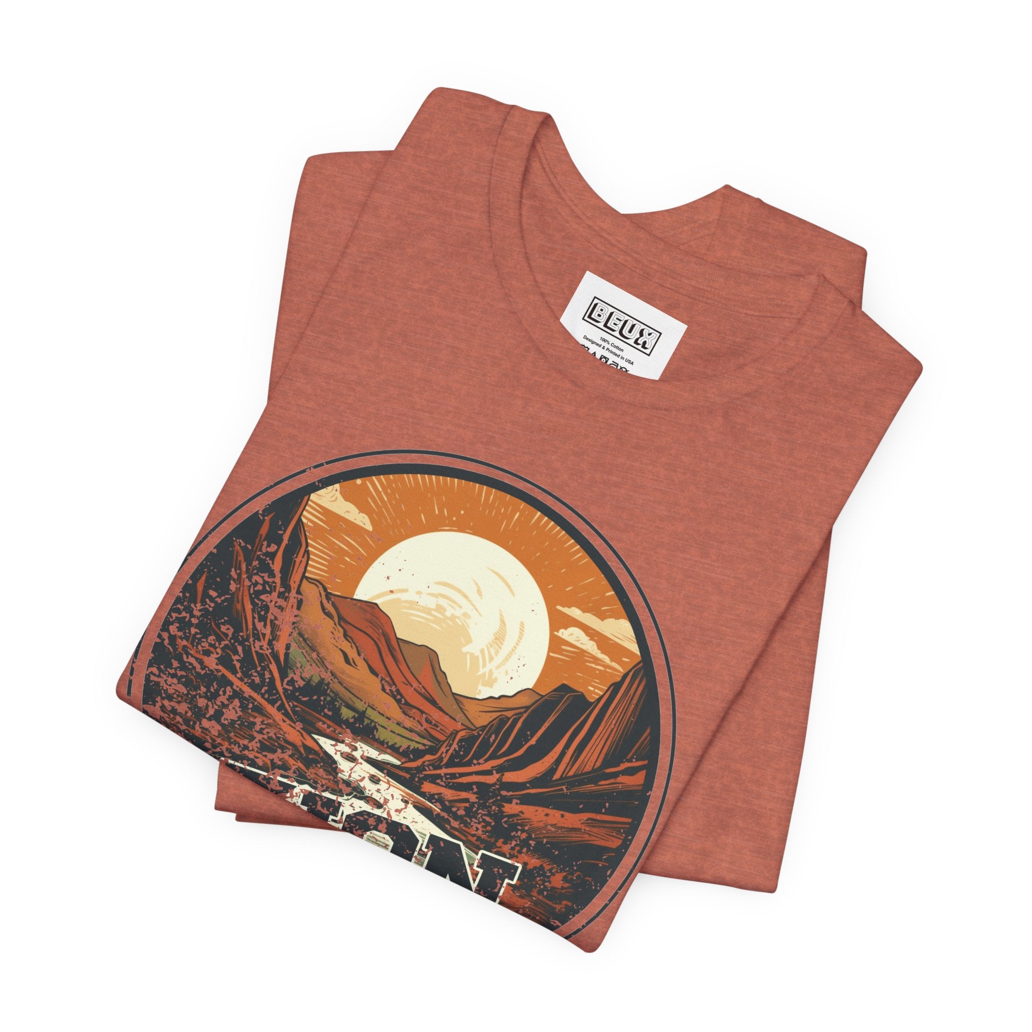 Zion National Park Retro Tee | Vintage Utah Adventure Shirt