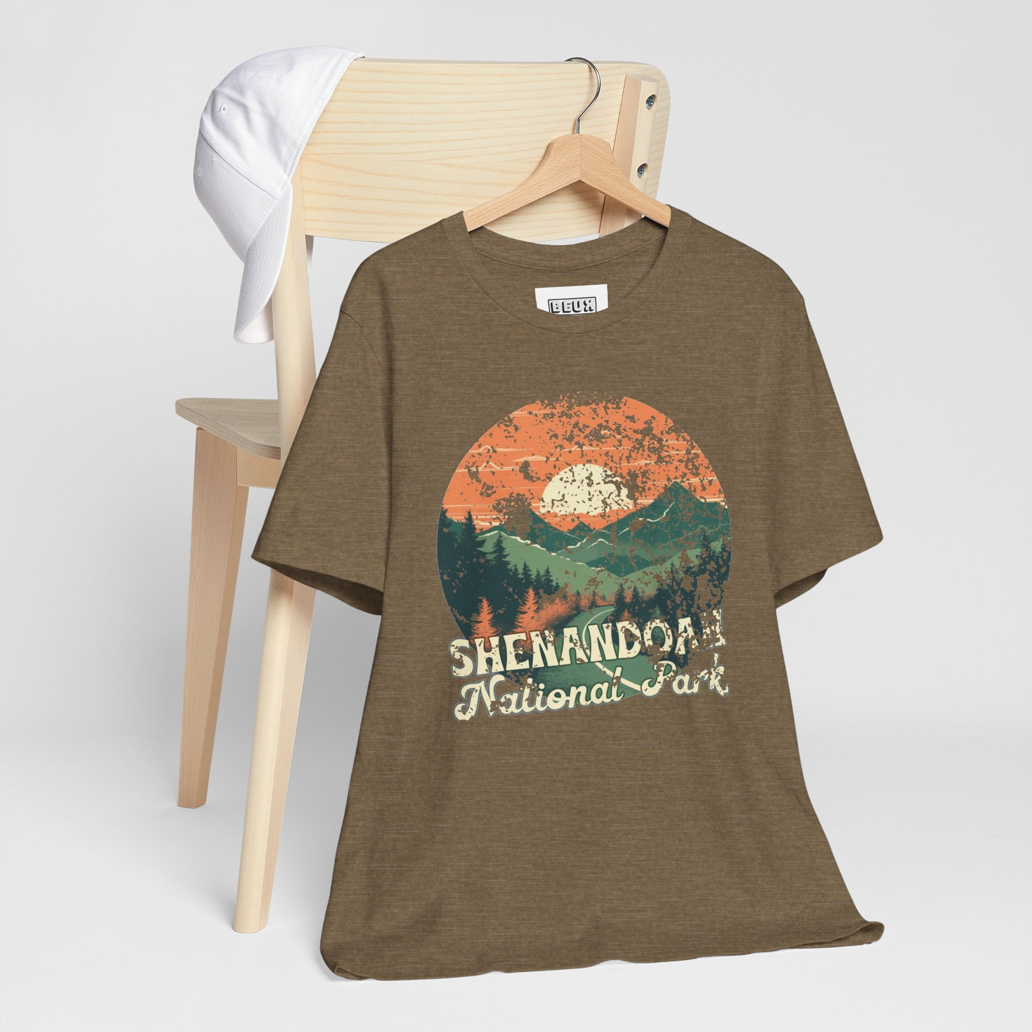 Shenandoah National Park Retro Tee | Vintage Blue Ridge Mountain Shirt