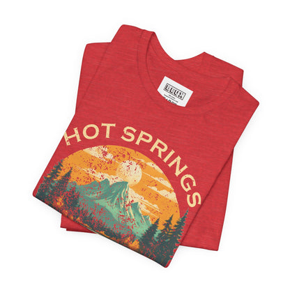 Hot Springs National Park Retro Tee | Vintage Arkansas Adventure Shirt