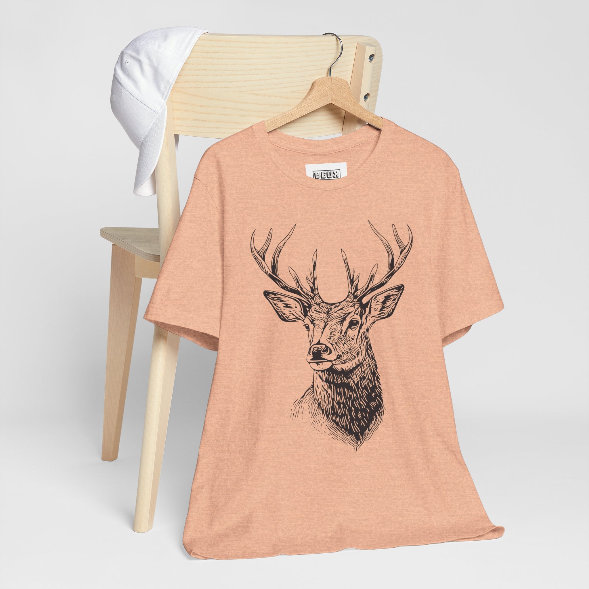 Yosemite Mule Deer Retro Tee | Vintage Wilderness Adventure Shirt