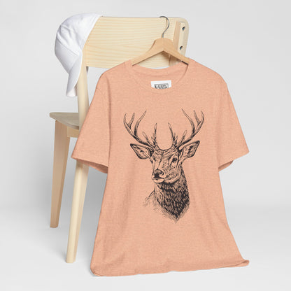 Yosemite Mule Deer Retro Tee | Vintage Wilderness Adventure Shirt