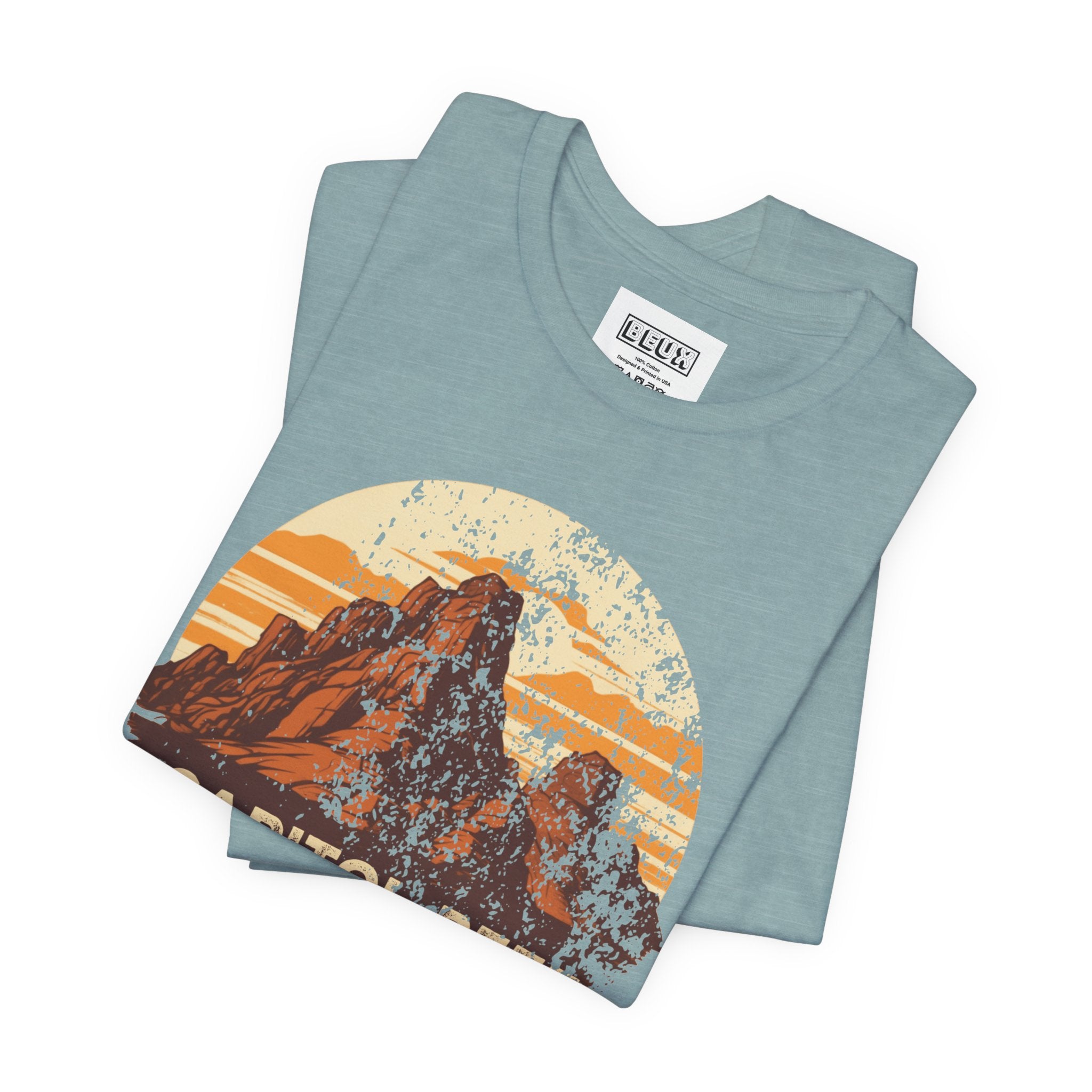 Capitol Reef National Park Retro Tee | Vintage Utah Desert Adventure Shirt