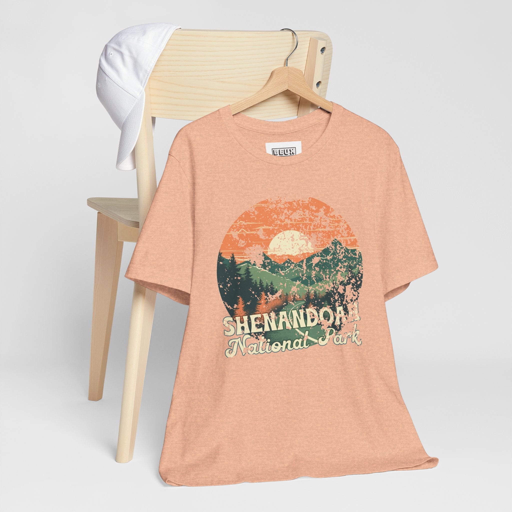 Shenandoah National Park Retro Tee | Vintage Blue Ridge Mountain Shirt