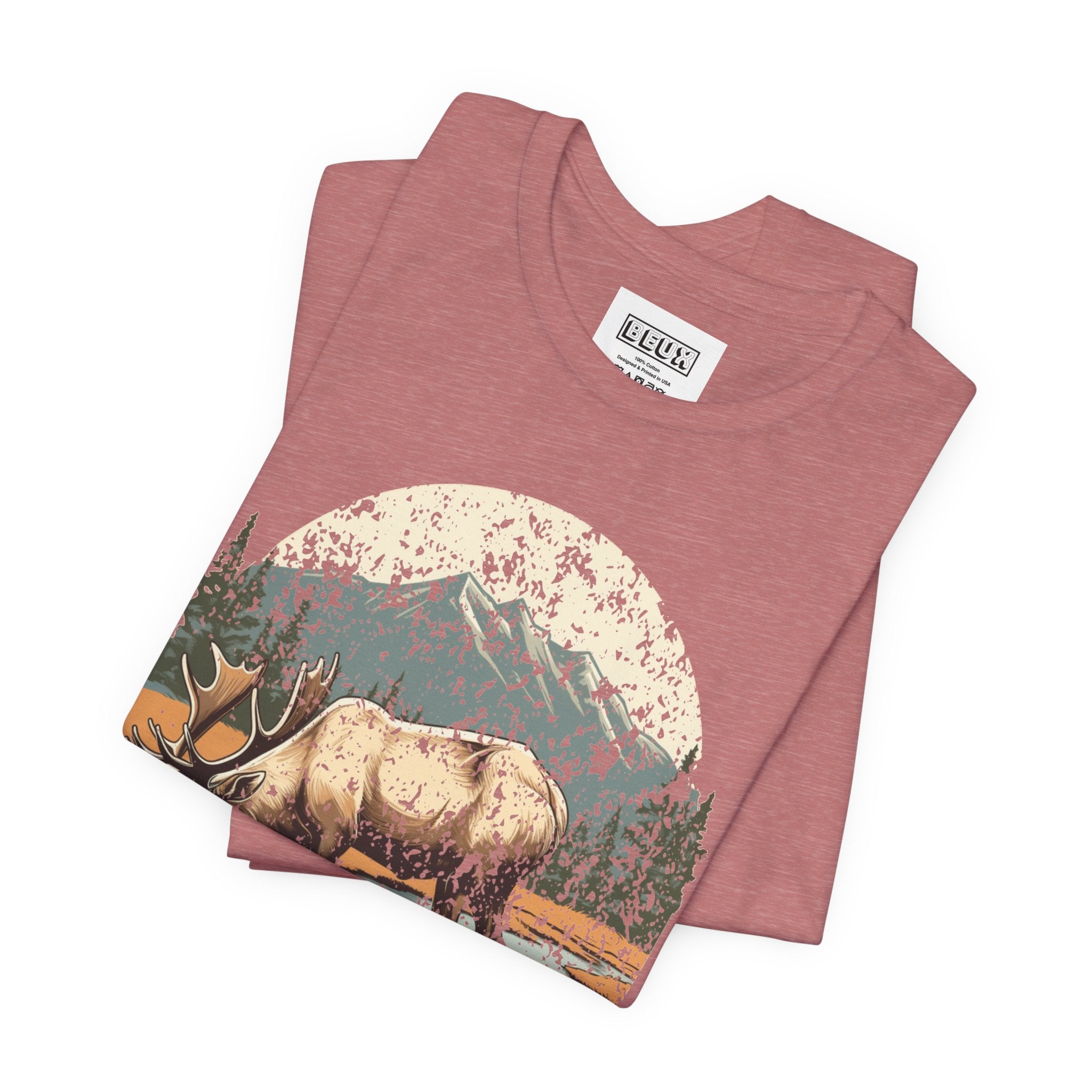 Grand Teton National Park Retro Tee | Vintage Wyoming Adventure Shirt