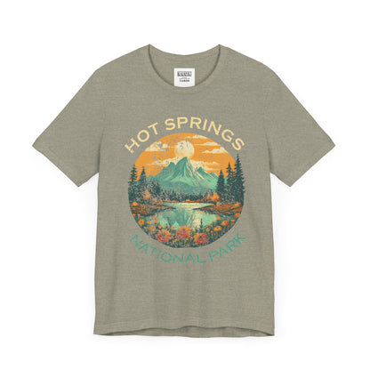 Hot Springs National Park Retro Tee | Vintage Arkansas Adventure Shirt