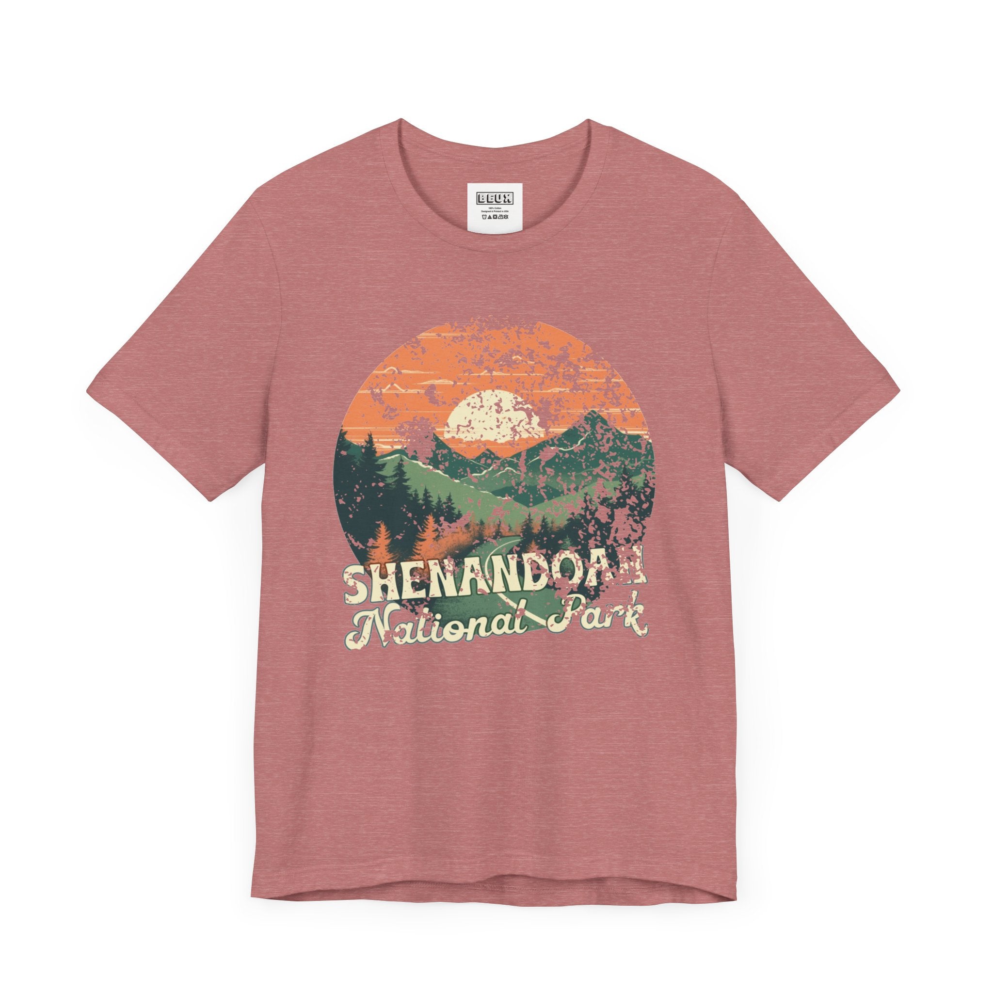 Shenandoah National Park Retro Tee | Vintage Blue Ridge Mountain Shirt