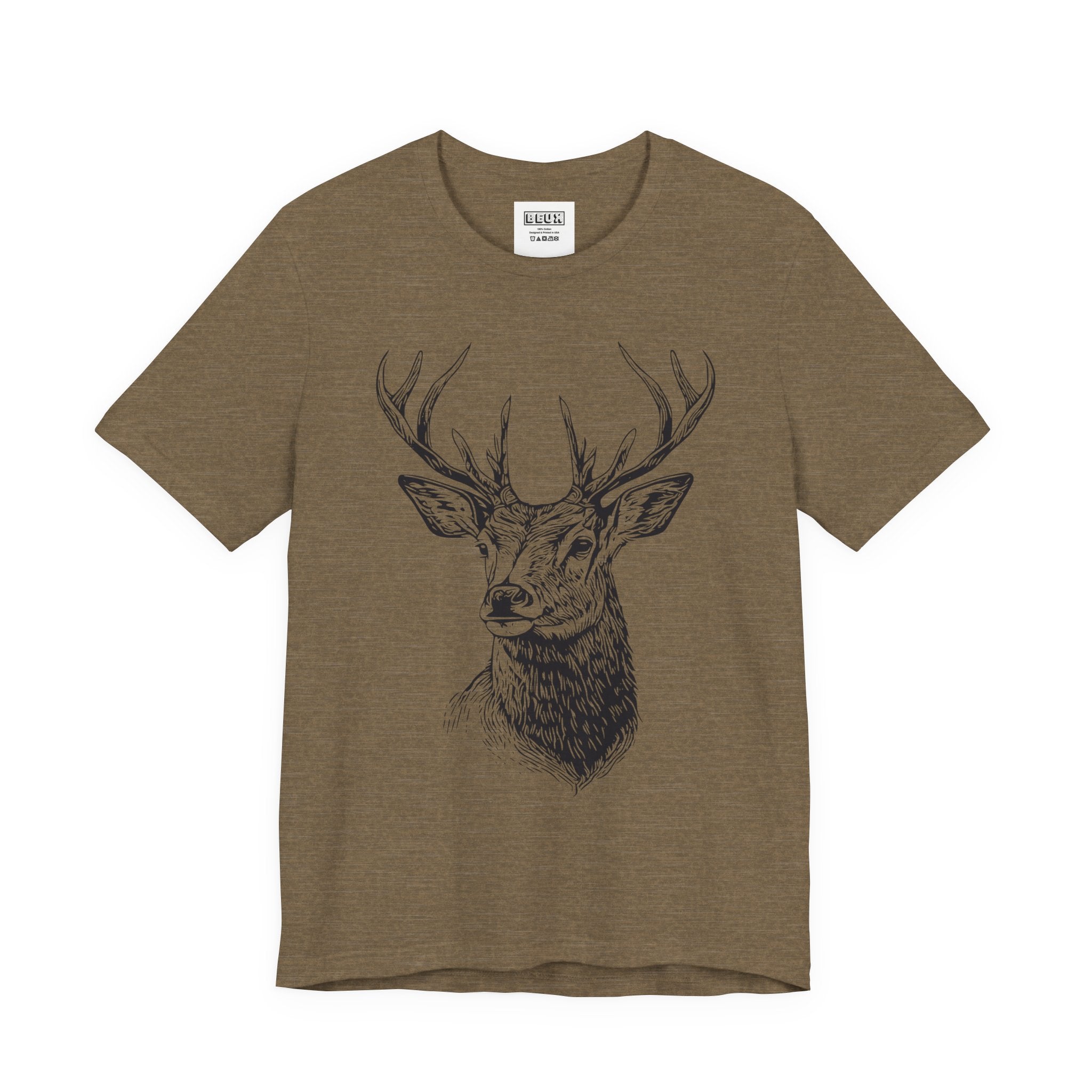 Yosemite Mule Deer Retro Tee | Vintage Wilderness Adventure Shirt