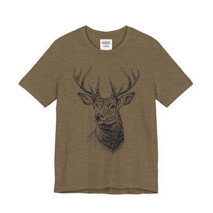Yosemite Mule Deer Retro Tee | Vintage Wilderness Adventure Shirt