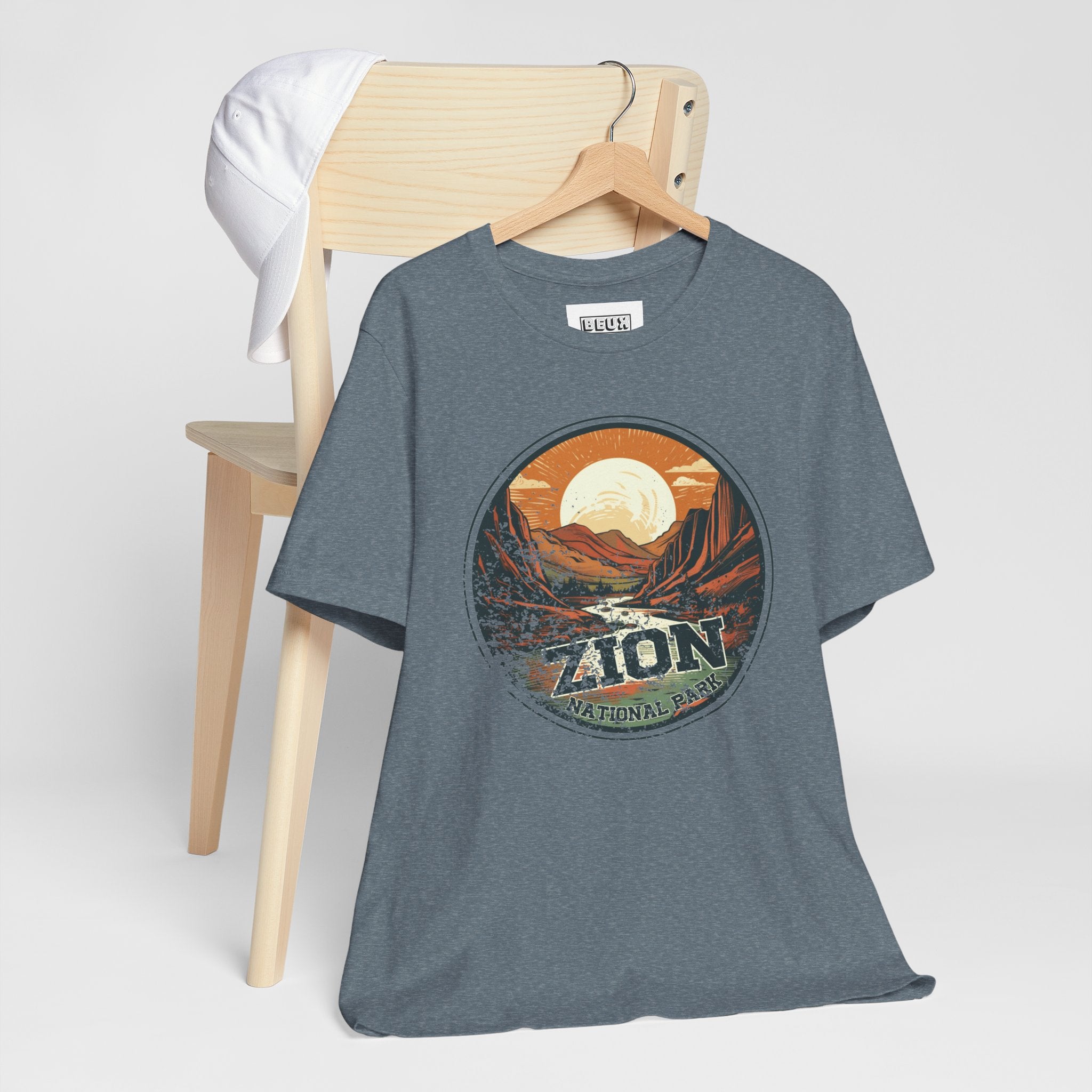 Zion National Park Retro Tee | Vintage Utah Adventure Shirt