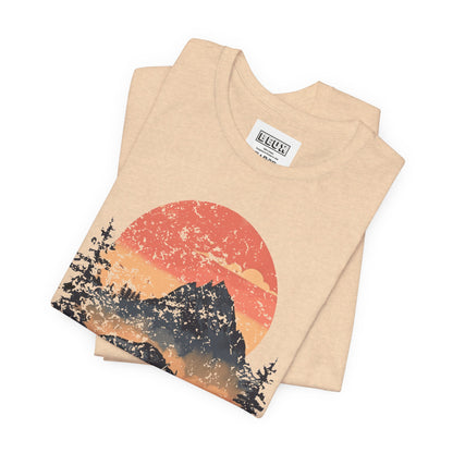 Yellowstone National Park Retro Tee | Vintage Geysers & Wildlife Shirt