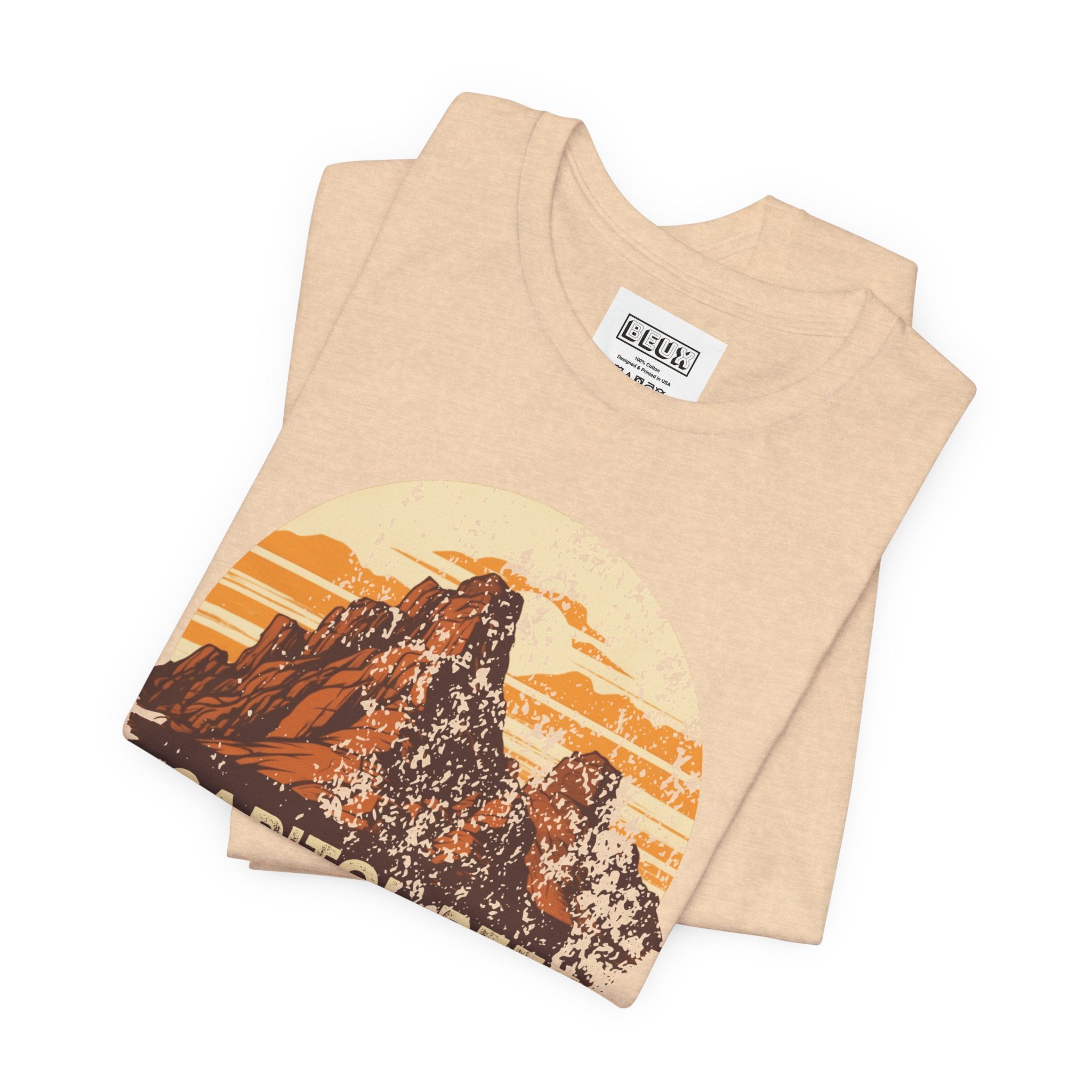 Capitol Reef National Park Retro Tee | Vintage Utah Desert Adventure Shirt