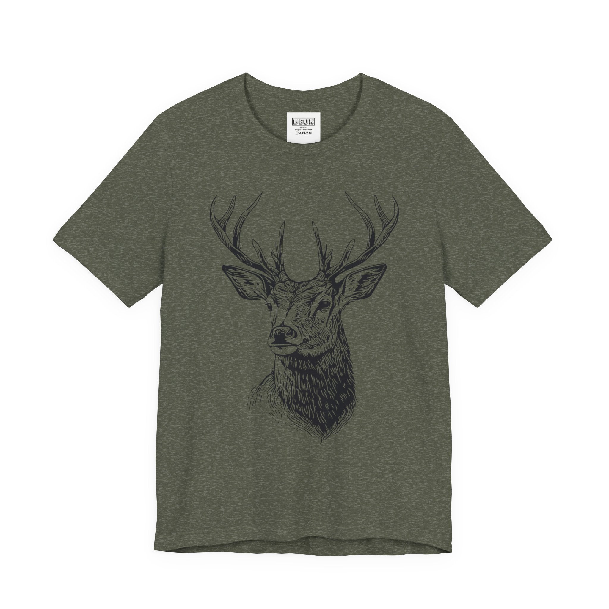 Yosemite Mule Deer Retro Tee | Vintage Wilderness Adventure Shirt