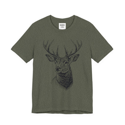 Yosemite Mule Deer Retro Tee | Vintage Wilderness Adventure Shirt