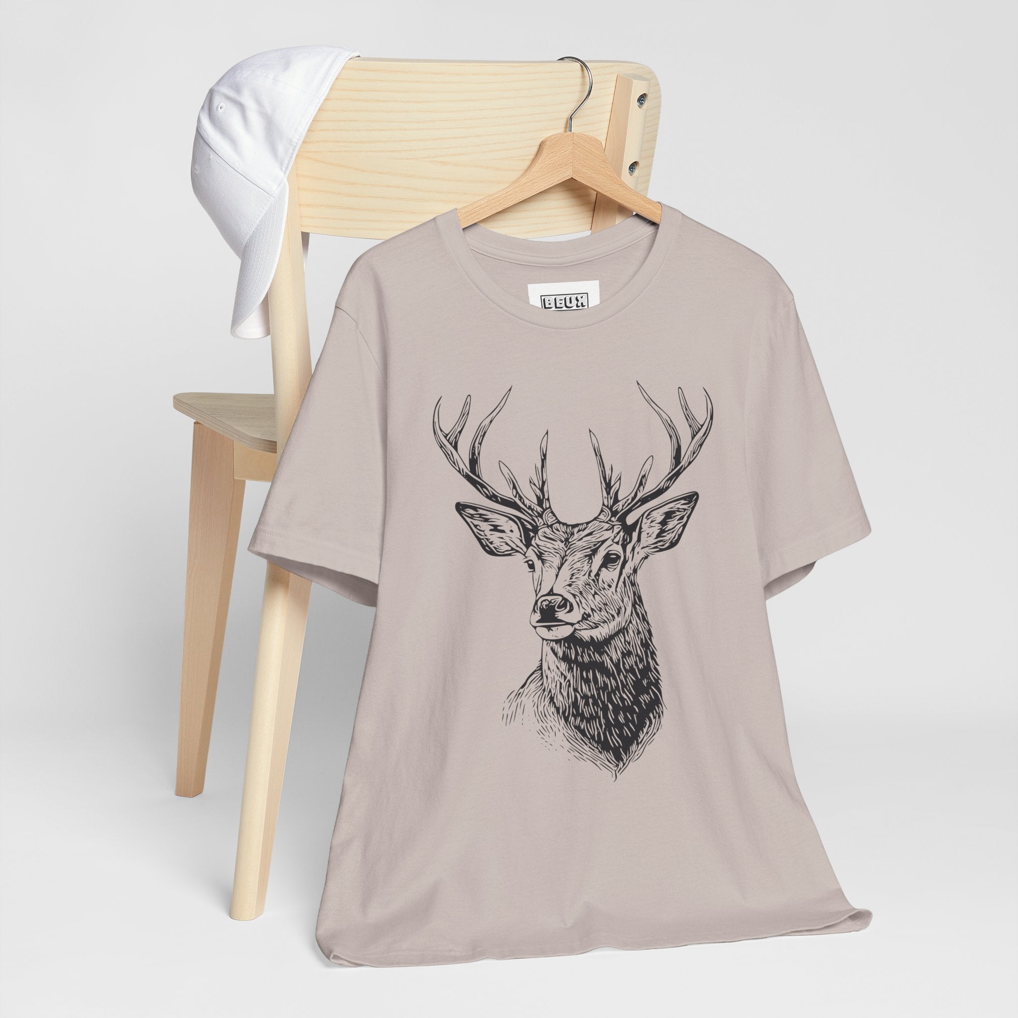 Yosemite Mule Deer Retro Tee | Vintage Wilderness Adventure Shirt