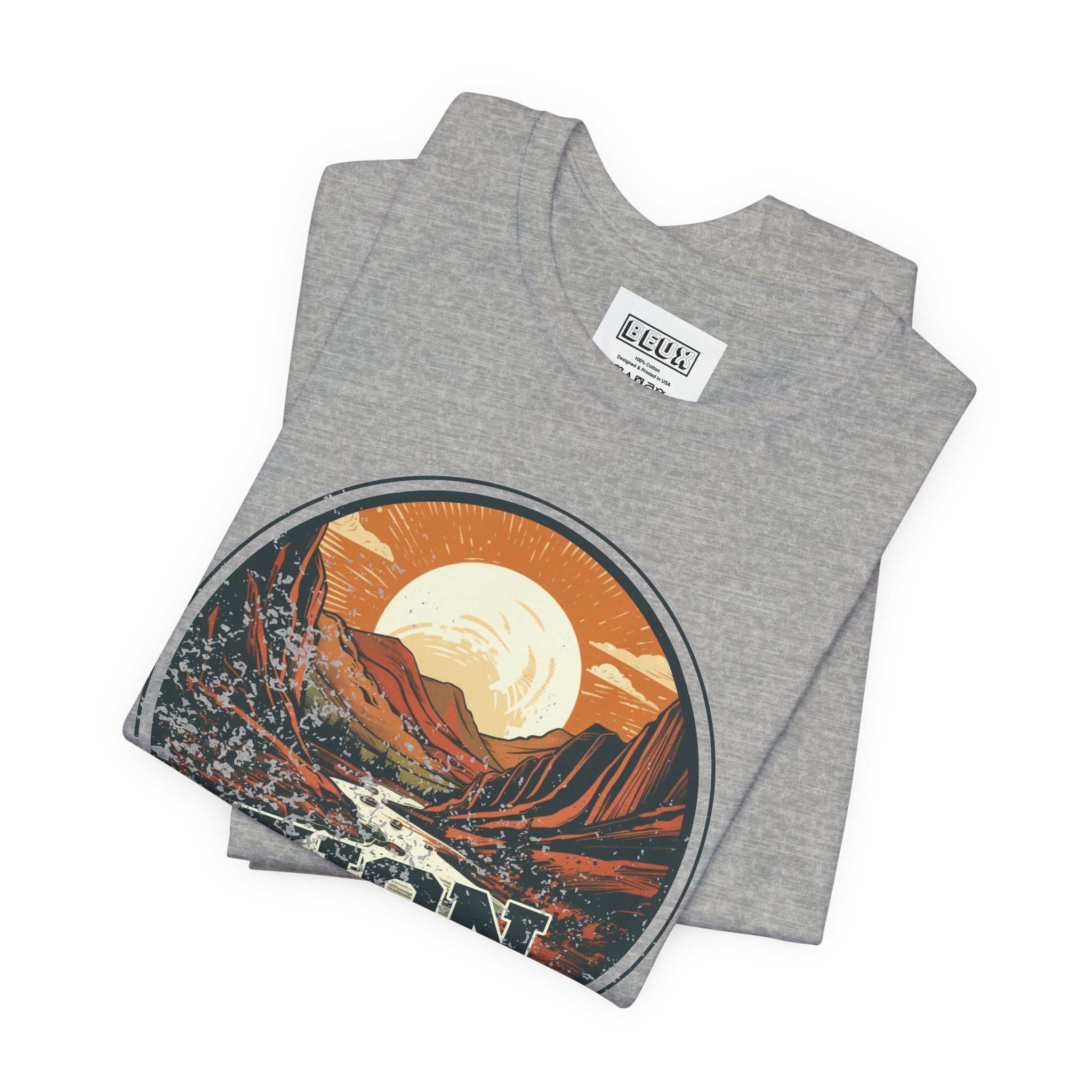 Zion National Park Retro Tee | Vintage Utah Adventure Shirt