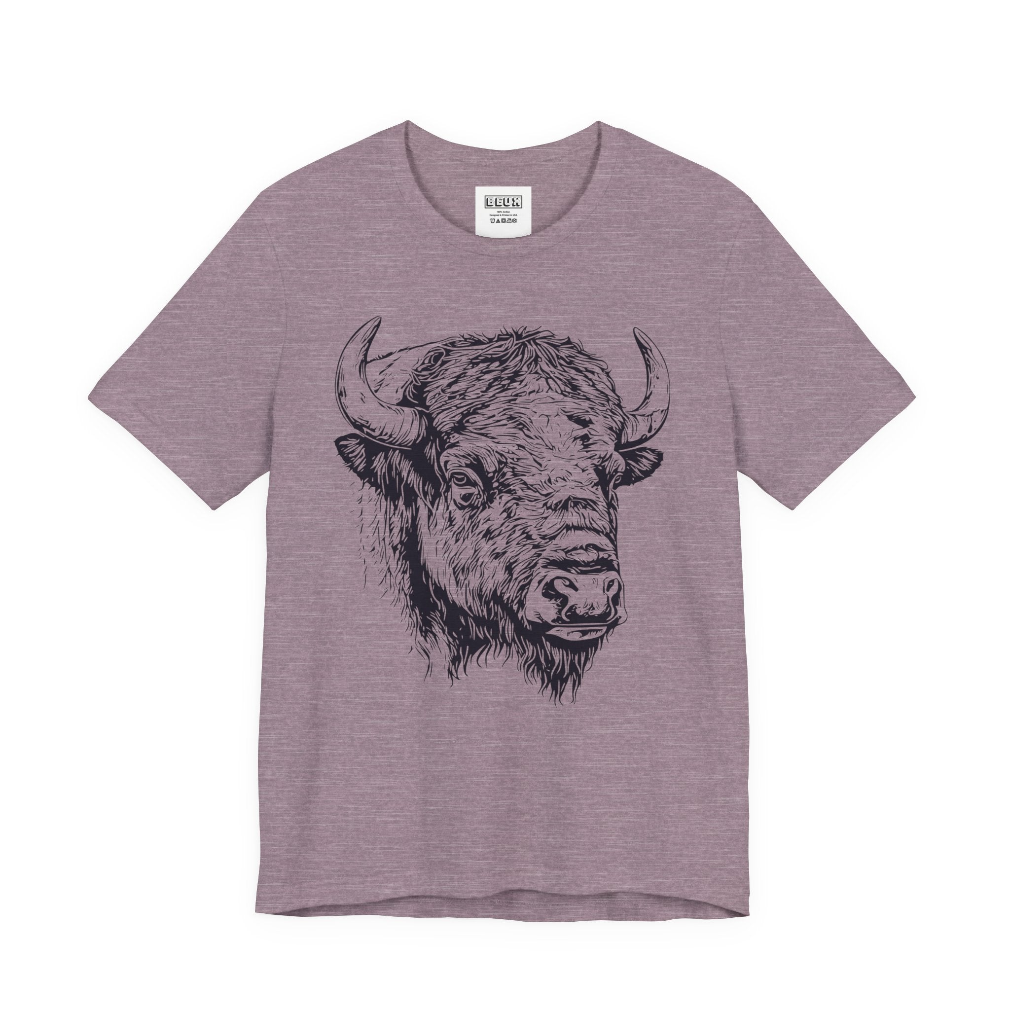 Yellowstone Bison Retro Tee | Vintage Wildlife Adventure Shirt