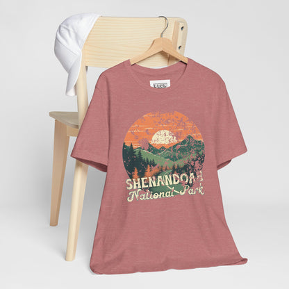 Shenandoah National Park Retro Tee | Vintage Blue Ridge Mountain Shirt