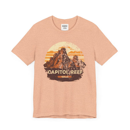 Capitol Reef National Park Retro Tee | Vintage Utah Desert Adventure Shirt